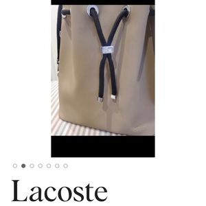 Lacoste vintage bucket bag.
